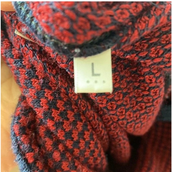 The Kryon Soul - Vintage Knit sweater with long collar Sz L - Picture 4 of 16